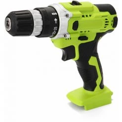 LITZEE Perceuse Perceuse électrique Au Lithium 21v Perceuse électrique Au Lithium Rechargeable à Haute Puissance Perceuse électrique Manuelle Au Lithium Tournevis électrique Multifonctions Outil De Travail Nu Sans Batterie Sans Prise, Perceuse