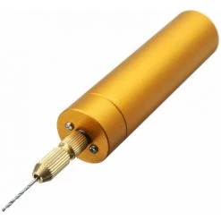 LITZEE Accessoire Pour Une Perceuse 5V DC Mini Perceuse à Main En Aluminium Pour Moteur électrique + 10pcs Twist Bits DIY Pour PCB En Bois, Perceuse -Perceuse Soldes 2022 61104819 5