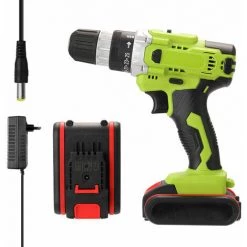 LITZEE Perceuse électrique Sans Fil Multifonctionnelle 21V Batterie Au Lithium Haute Puissance Perceuses à Main Rechargeables Sans Fil Maison Bricolage Outils électriques - Prise UE Perceuse -Perceuse Soldes 2022 61105139 4