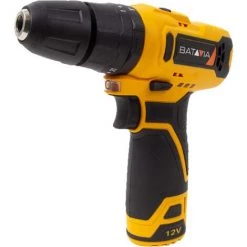 BATAVIA Perceuse à Percussion Sans Fil 12V FIXXPACK | Excl. Chargeur De Batterie