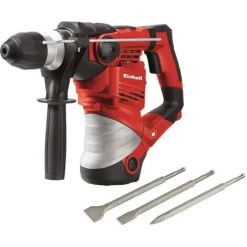 Marteau Rotatif à 4 Fonctions Einhell TH-RH 1600 Avec Kit De 3 Burins - -