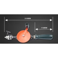 ELLE Perceuse À Main Outils De Menuiserie Outils D'Enseignement Moulage De Précision En Acier 1/4 Pouce -Perceuse Soldes 2022 61332646 3