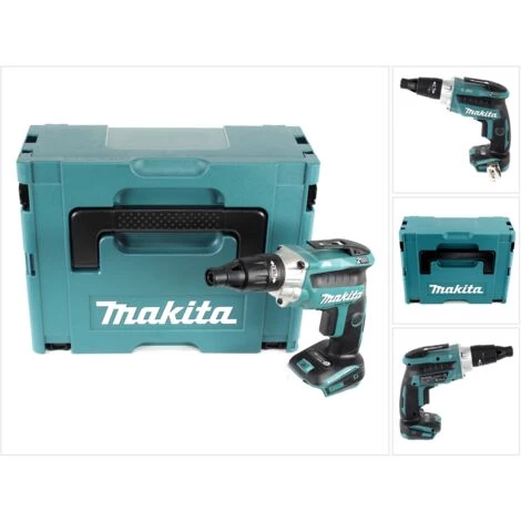 Makita DFS 251 ZJ Visseuses Bardage Brushless Solo 18 V Li-Ion + Coffret Makpac - Sans Batterie, Sans Chargeur 3 Makita DFS 251 ZJ Visseuses Bardage Brushless Solo 18 V Li-Ion + Coffret Makpac - Sans Batterie, Sans Chargeur