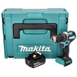 Makita DHP 487 T1J Perceuse-visseuse à Percussion Sans Fil 18 V 40 Nm Brushless + 1x Batterie 5,0 Ah + Makpac - Sans Chargeur -Perceuse Soldes 2022 62132623 2