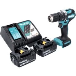 Makita DHP 487 RT Perceuse-visseuse à Percussion Sans Fil 18 V 40 Nm Brushless + 2x Batteries 5,0 Ah + Chargeur -Perceuse Soldes 2022 62132855 5