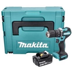 Makita DHP 487 F1J Perceuse-visseuse à Percussion Sans Fil 18 V 40 Nm Brushless + 1x Batterie 3,0 Ah + Makpac - Sans Chargeur 11 Makita DHP 487 F1J Perceuse-visseuse à Percussion Sans Fil 18 V 40 Nm Brushless + 1x Batterie 3,0 Ah + Makpac - Sans Chargeur -Perceuse Soldes 2022 62944288 5