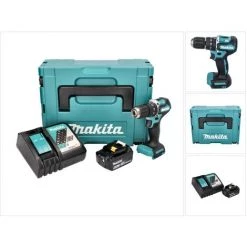 Makita DHP 487 RG1J Perceuse-visseuse à Percussion Sans Fil 18 V 40 Nm Brushless + 1x Batterie 6,0 Ah + Chargeur + Makpac -Perceuse Soldes 2022 62951107 3