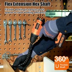 JMAX TS-ED3 20V Perceuse Visseuse Sans Fil 45N.m 20+1 Torque Avec Batterie -Perceuse Soldes 2022 63693064 3