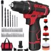 Meterk 12V Cordless Drill Set Euro Charger -Perceuse Soldes 2022 63705352 1