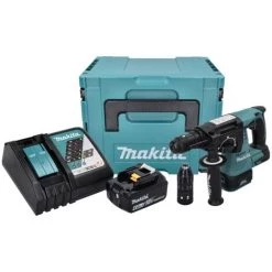 Makita DHR 243 RG1J Perforateur Sans Fil 18 V 2,0 J SDS Plus Brushless + 1x Batterie 6,0 Ah + Chargeur + Makpac 8 Makita DHR 243 RG1J Perforateur Sans Fil 18 V 2,0 J SDS Plus Brushless + 1x Batterie 6,0 Ah + Chargeur + Makpac -Perceuse Soldes 2022 63725159 2