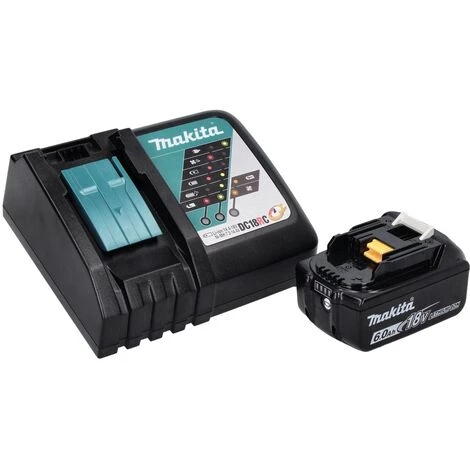 Makita DHR 243 RG1J Perforateur Sans Fil 18 V 2,0 J SDS Plus Brushless + 1x Batterie 6,0 Ah + Chargeur + Makpac 7 Makita DHR 243 RG1J Perforateur Sans Fil 18 V 2,0 J SDS Plus Brushless + 1x Batterie 6,0 Ah + Chargeur + Makpac – Image 5