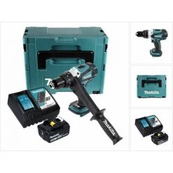 Makita DDF 458 RG1J Perceuse-visseuse 18 V, 91Nm+ 1x Batterie 6,0 Ah + Chargeur + Coffret Makpac -Perceuse Soldes 2022 63725214 5