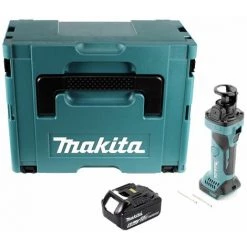 Makita DCO 180 G1J Affleureuse Pour Plaque De Plâtre Sans Fil 18 V, 30.000 U/min + 1x Batterie 6,0 Ah + Coffret Makpac - Sans Chargeur -Perceuse Soldes 2022 63725225 4