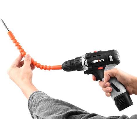 LIFCAUSAL Kit D'outils Complet Boîte à Outils électrique Multiple Kit De Quincaillerie Pour Outils à Main Domestiques Perceuse électrique Au Lithium 16,8 V 2 Vitesses Et Ruban En Acier Et Maçonnerie/carrelage/perceuses Plates Pour électriciens Menuiserie Poignées S 7 LIFCAUSAL Kit D'outils Complet Boîte à Outils électrique Multiple Kit De Quincaillerie Pour Outils à Main Domestiques Perceuse électrique Au Lithium 16,8 V 2 Vitesses Et Ruban En Acier Et Maçonnerie/carrelage/perceuses Plates Pour électriciens Menuiserie Poignées S – Image 5