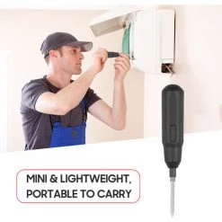 LIFCAUSAL Mini Tournevis Sans Fil 3,6 V Avec Embout à Vis Cruciforme Fendue Outil à Main Tournevis électrique Tournevis Portatif Rechargeable USB Avec Indicateur LED Bicolore -Perceuse Soldes 2022 63746373 5