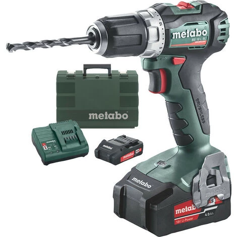 METABO® Perceuse Visseuse Sans Fil Metabo BS 18 L BL 18V 2Ah + 4Ah 3 METABO® Perceuse Visseuse Sans Fil Metabo BS 18 L BL 18V 2Ah + 4Ah
