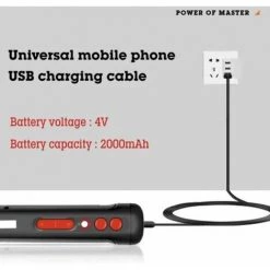Outillage à Main,Tournevis électrique,tournevis Portable Sans Fil FUIENKO -Perceuse Soldes 2022 63778245 4