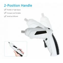 LIFCAUSAL Tournevis Sans Fil 1300mAh USB Rechargeable Tournevis électrique Réglable 2 Position Perceuse Visseuse 6Nm Multifonctionnel Perceuse Électrique Outils Électriques -Perceuse Soldes 2022 63810826 3