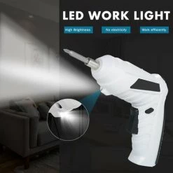 LIFCAUSAL Tournevis Sans Fil 1300mAh USB Rechargeable Tournevis électrique Réglable 2 Position Perceuse Visseuse 6Nm Multifonctionnel Perceuse Électrique Outils Électriques -Perceuse Soldes 2022 63810826 5