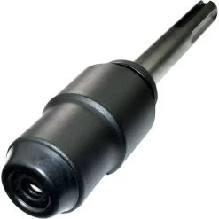 MEZHENG C45025 - Adaptateur Convertisseur SDS-Max Vers SDS-Plus Avec Mandrin - Raccord Embout Prise Pour Marteau Perforateur/Piqueur - Burin/Forêt/Mèche - En Acier CR-V