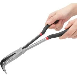 LTS FAFA 11in 280mm Longue Pince à Bec Aiguille Extra Longue Pince à Bec Aiguille 90 Outil En Acier Haute Température Pince De Trempe Outils à Main -Perceuse Soldes 2022 64033850 3