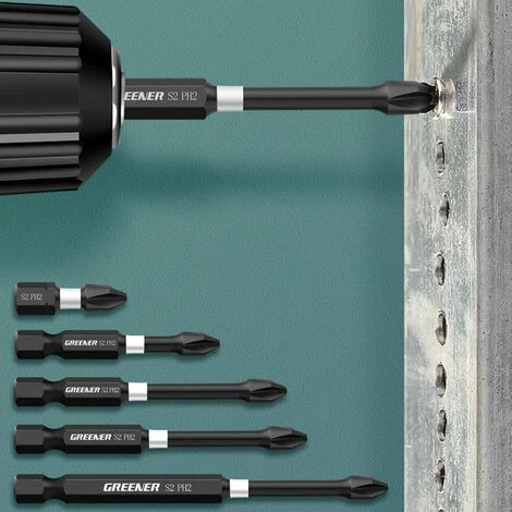 LIFCAUSAL Ensemble De Forets Multifonctionnels En Acier S-2 Tournevis à Main à Haute Dureté Kit D'accessoires Pour Perceuse électrique Polyvalente 4 LIFCAUSAL Ensemble De Forets Multifonctionnels En Acier S-2 Tournevis à Main à Haute Dureté Kit D'accessoires Pour Perceuse électrique Polyvalente – Image 2