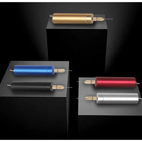 ELLE Mini Perceuses Électriques, 5V Portable Perceuse USB Avec Un Ensemble De Forets De 0,7/0,8/0,9/1,0/1,1, 1,2 Mm+1 Pilote Hexagonal Artisanat Outils Rotatifs Pour Papier Plastique En Bois(argent) 6 ELLE Mini Perceuses Électriques, 5V Portable Perceuse USB Avec Un Ensemble De Forets De 0,7/0,8/0,9/1,0/1,1, 1,2 Mm+1 Pilote Hexagonal Artisanat Outils Rotatifs Pour Papier Plastique En Bois(argent) – Image 4