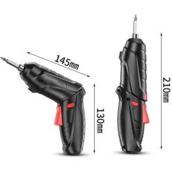 REDCORINGE Perceuse Visseuse Sans Fil , 1800mAh Visseuse Devisseuse Sans Fil，47accessoires -Perceuse Soldes 2022 64130723 3