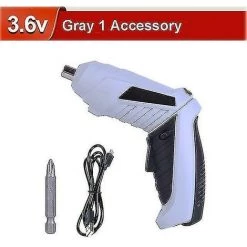 LTS FAFA Tournevis électrique Sans Fil 3.6V Tournevis électrique Rechargeable Batterie Outil électrique Torsionnable -Perceuse Soldes 2022 64192084 5