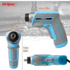 HAZEL Tournevis Multifonction Sans Fil Hi-spec, Tournevis Sans Fil, 3,6v Lithium-ion, 4 Torches à Led Avec 27 Accessoires, Conteneur Chargeur Usb -Perceuse Soldes 2022 64196466 4