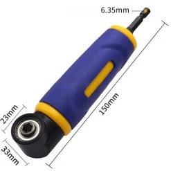 HAZEL Têtes De Tournevis Tournevis D'angle à 90 Degrés Tournevis électrique Détecteur D'angle à 90 Degrés Avec Rallonge à Angle Droit -Perceuse Soldes 2022 64196499 4