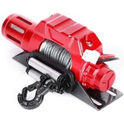 BF Treuil De Voiture Télécommandé, Treuil électrique Analogique De Treuil Télécommandé En Alliage D'aluminium