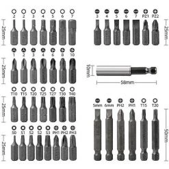 BF Jeu De Tournevis Sans Fil Jeu De Tournevis Sans Fil Tournevis Sans Fil Avant Et Arrière (jaune) -Perceuse Soldes 2022 64387559 5