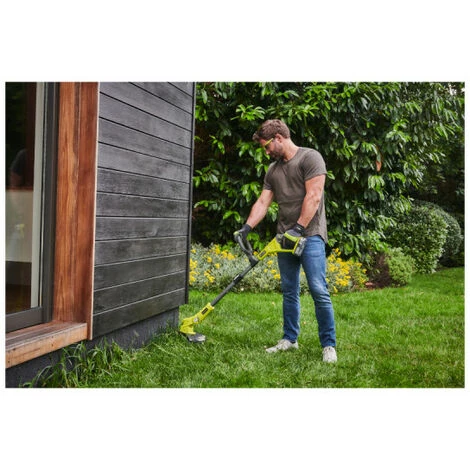 Pack 18V OnePlus RYOBI Perceuse-visseuse - Coupe-bordures / Dresse-bordures - 1 Batterie 2.0 Ah - Chargeur - RLT1832-CD3HS 4 Pack 18V OnePlus RYOBI Perceuse-visseuse - Coupe-bordures / Dresse-bordures - 1 Batterie 2.0 Ah - Chargeur - RLT1832-CD3HS – Image 2