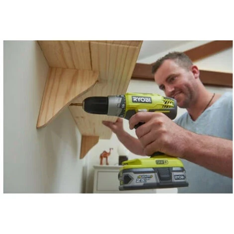 Pack 18V OnePlus RYOBI Perceuse-visseuse - Coupe-bordures / Dresse-bordures - 1 Batterie 2.0 Ah - Chargeur - RLT1832-CD3HS 6 Pack 18V OnePlus RYOBI Perceuse-visseuse - Coupe-bordures / Dresse-bordures - 1 Batterie 2.0 Ah - Chargeur - RLT1832-CD3HS – Image 4