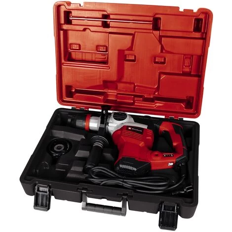 Einhell Marteau Perforateur TE-RH 38 3F (1 050 W, Force De Frappe De 9 J, Mandrin SDS Max, Butée De Profondeur En Métal) 5 Einhell Marteau Perforateur TE-RH 38 3F (1 050 W, Force De Frappe De 9 J, Mandrin SDS Max, Butée De Profondeur En Métal) – Image 3