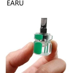 BAICCCF Visseuse Et Tournevis électrique 2 Pièces Kit De Tournevis Ensemble Mini Petit Tournevis à Tête De Radis Portable Poignée Transparente Réparation Outils à Main Réparation De Voiture De Précision -Perceuse Soldes 2022 64771336 4