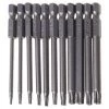 BAICCCF Visseuse Et Tournevis électrique 11 Pc 75mm Inviolable Sécurité Foret Magnétique Bit Set Tournevis Torx Tête Plate 1/4 " Hex Bits Pilote F1fc Haute Qualité -Perceuse Soldes 2022 64771371 1
