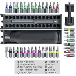 BAICCCF Visseuse Et Tournevis électrique Jeu De Tournevis Multifonction Kit De Tournevis Magnétique Embouts Ordinateur électrique De Précision Tournevis Torx à Trois Ailes -Perceuse Soldes 2022 64771380 3