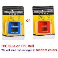 BAICCCF Visseuse Et Tournevis électrique Vastar 1 Pc Haute Qualité Magnétiseur Démagnétiseur Outil Bleu Tournevis Magnétique Pick Up Outil Tournevis