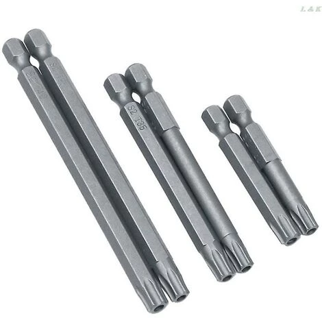 BAICCCF Visseuse Et Tournevis électrique 100 Mm 11/12 Pièces Perceuse De Sécurité Inviolable Jeu D'embouts Magnétiques Tournevis Torx Tête Plate 1/4 "embouts Hexagonaux Pilote F1fc Haute Qualité 6 BAICCCF Visseuse Et Tournevis électrique 100 Mm 11/12 Pièces Perceuse De Sécurité Inviolable Jeu D'embouts Magnétiques Tournevis Torx Tête Plate 1/4 "embouts Hexagonaux Pilote F1fc Haute Qualité – Image 4