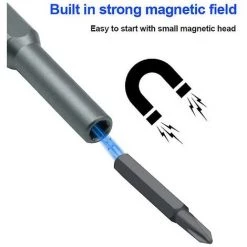 BAICCCF Visseuse Et Tournevis électrique 25 EN 1 Jeu De Tournevis Kit De Tournevis Magnétique Embouts De Précision Électrique Xiaomi Iphone Ordinateur Tri Wing Tournevis Torx Petit -Perceuse Soldes 2022 64771450 3