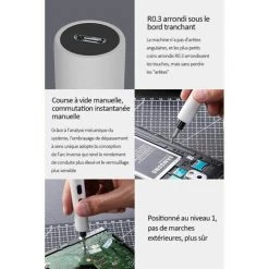 THSINDE Energie Electrique Tournevis Portable Rechargeable Au Lithium Vis De Precision Pilote De Chargement Usb Pour Telephone Portable Pc Portable Petits Appareils Outils De Reparation, Blanc - Blanc 8 THSINDE Energie Electrique Tournevis Portable Rechargeable Au Lithium Vis De Precision Pilote De Chargement Usb Pour Telephone Portable Pc Portable Petits Appareils Outils De Reparation, Blanc - Blanc -Perceuse Soldes 2022 64857207 2