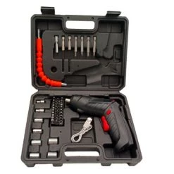 CATHERINE Ensemble De Tournevis électrique Ensemble De Perceuse électrique Multifonctionnel Perceuse à Main Rechargeable Tournevis électrique 49pcs -Perceuse Soldes 2022 64933703 3