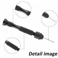 21 Pièces Ensemble De Pin Vise Comprend Perceuse à Main Pin Vise Et 20 Pièces Mini Forets Hélicoïdaux (0,3 à 1,6 Mm) Pour Diy Bois Argile Résine Moulage Fabrication De Pendentif Bijoux 56Vingt -Perceuse Soldes 2022 64938567 2