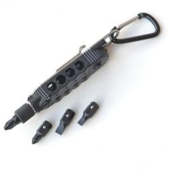 QERSTA Porte-clés Tournevis Multifonctionnel EDC Portable, Camping En Plein Air, Mini Outils Avec Lumière LED Ouvre-bouteille -Perceuse Soldes 2022 65039804 2