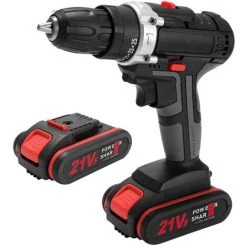 TANCYCO Perceuse Sans Fil à Percussion électrique Multifonctionnelle 21V Batterie Au Lithium Haute Puissance Perceuses à Main Rechargeables Sans Fil Maison Bricolage Outils électriques -Perceuse Soldes 2022 65361271 2