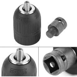 BDD Adaptateur Pour Marteau électrique + Perceuse électrique Mandrin à Serrage Manuel Mandrin De Perçage -Perceuse Soldes 2022 65373470 4
