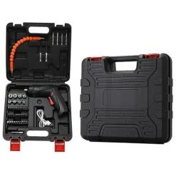 BDD Tournevis électrique Domestique Petite Perceuse électrique Rechargeable Jeu De Vis (47 Pièces) 7 BDD Tournevis électrique Domestique Petite Perceuse électrique Rechargeable Jeu De Vis (47 Pièces) -Perceuse Soldes 2022 65373704 2