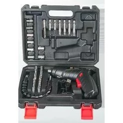 BDD Tournevis électrique Domestique Petite Perceuse électrique Rechargeable Jeu De Vis (47 Pièces) 8 BDD Tournevis électrique Domestique Petite Perceuse électrique Rechargeable Jeu De Vis (47 Pièces) -Perceuse Soldes 2022 65373704 3